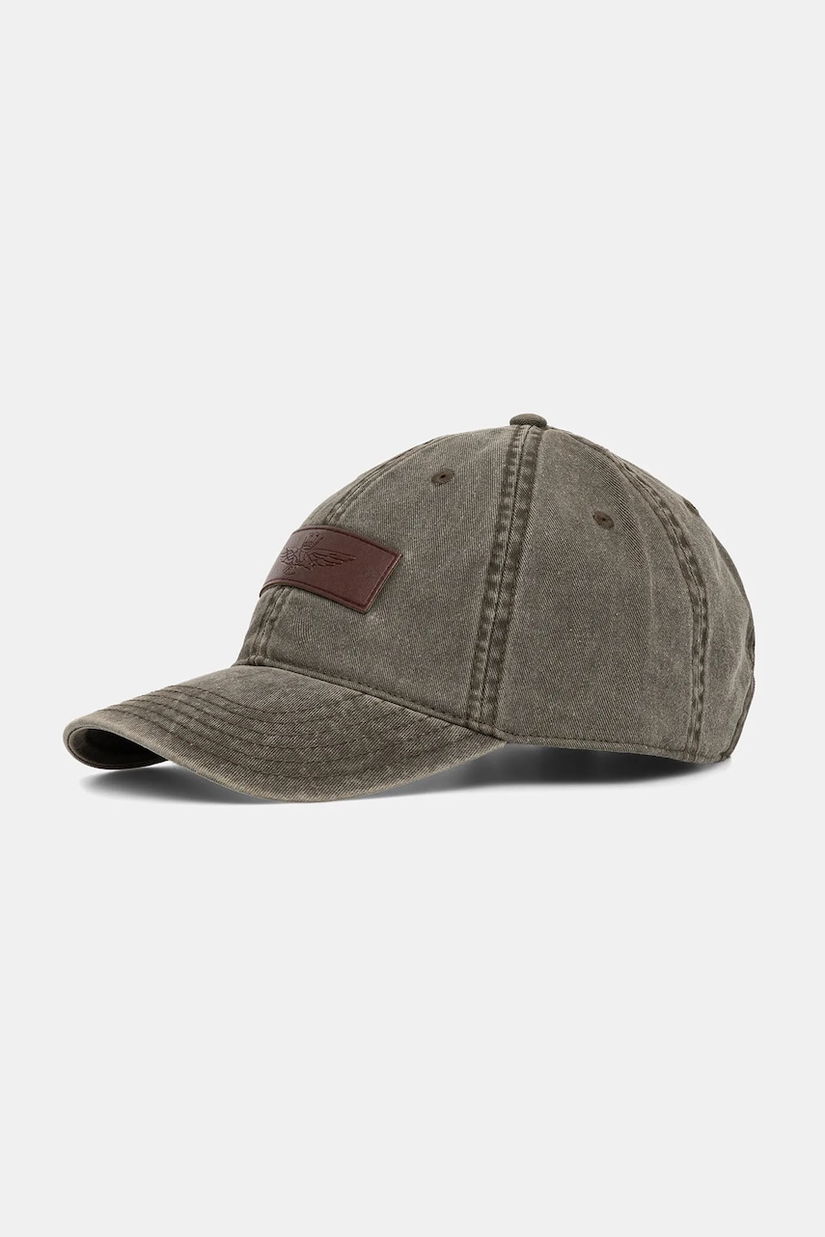 Aeronautica Militare șapcă de baseball din bumbac culoarea verde, HA1133UCT02476