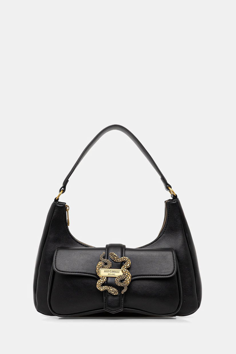 Just Cavalli poșetă culoarea negru, 79RA4BA4 ZSA89