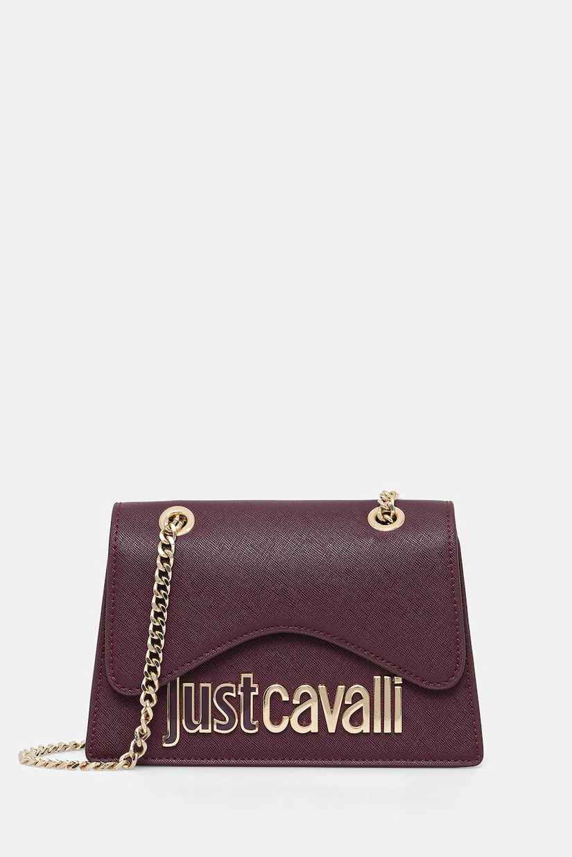 Just Cavalli poșetă culoarea bordo, 79RA4BB7 ZS766