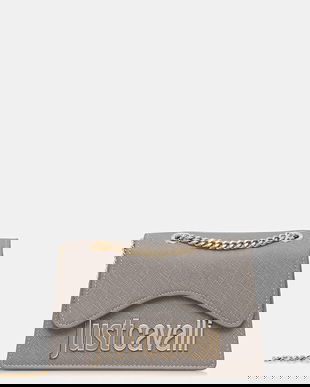 Just Cavalli poșetă culoarea gri, 79RA4BB7 ZS766