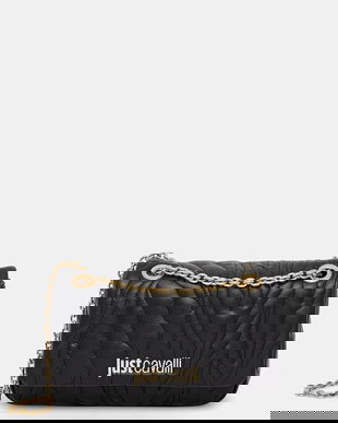 Just Cavalli poșetă culoarea negru, 79RA4BE3 ZSB23