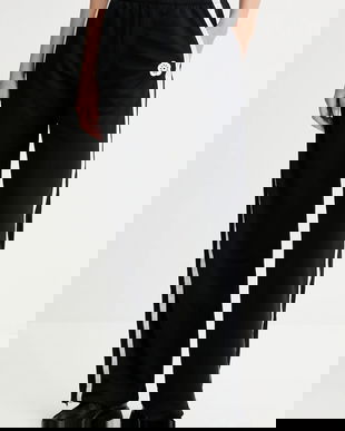 Kenzo pantaloni de trening culoarea negru, cu imprimeu, FF62PA5504ID