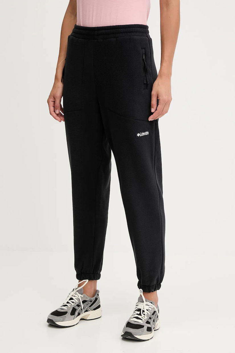 Columbia pantaloni de trening culoarea negru, neted, 2136211