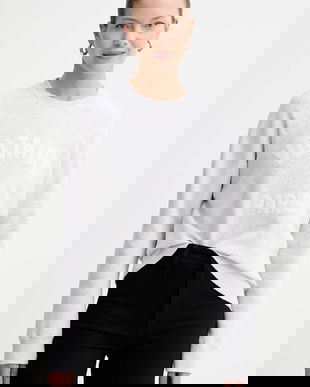 ZADIG&VOLTAIRE bluza culoarea gri, cu imprimeu, JWSS01722