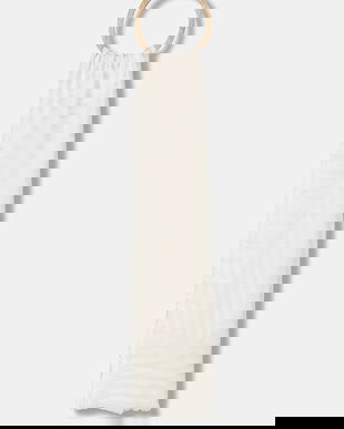 Weekend Max Mara esarfa LUGLIO culoarea bej, modelator, 2525546024600