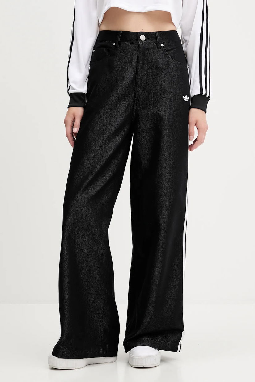 adidas Originals jeans Baggy Shine Dnm high waist, KE9799