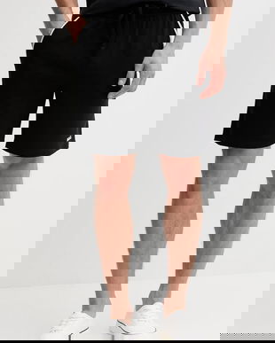 BOSS pantaloni scurți de lounge culoarea negru, 50545942