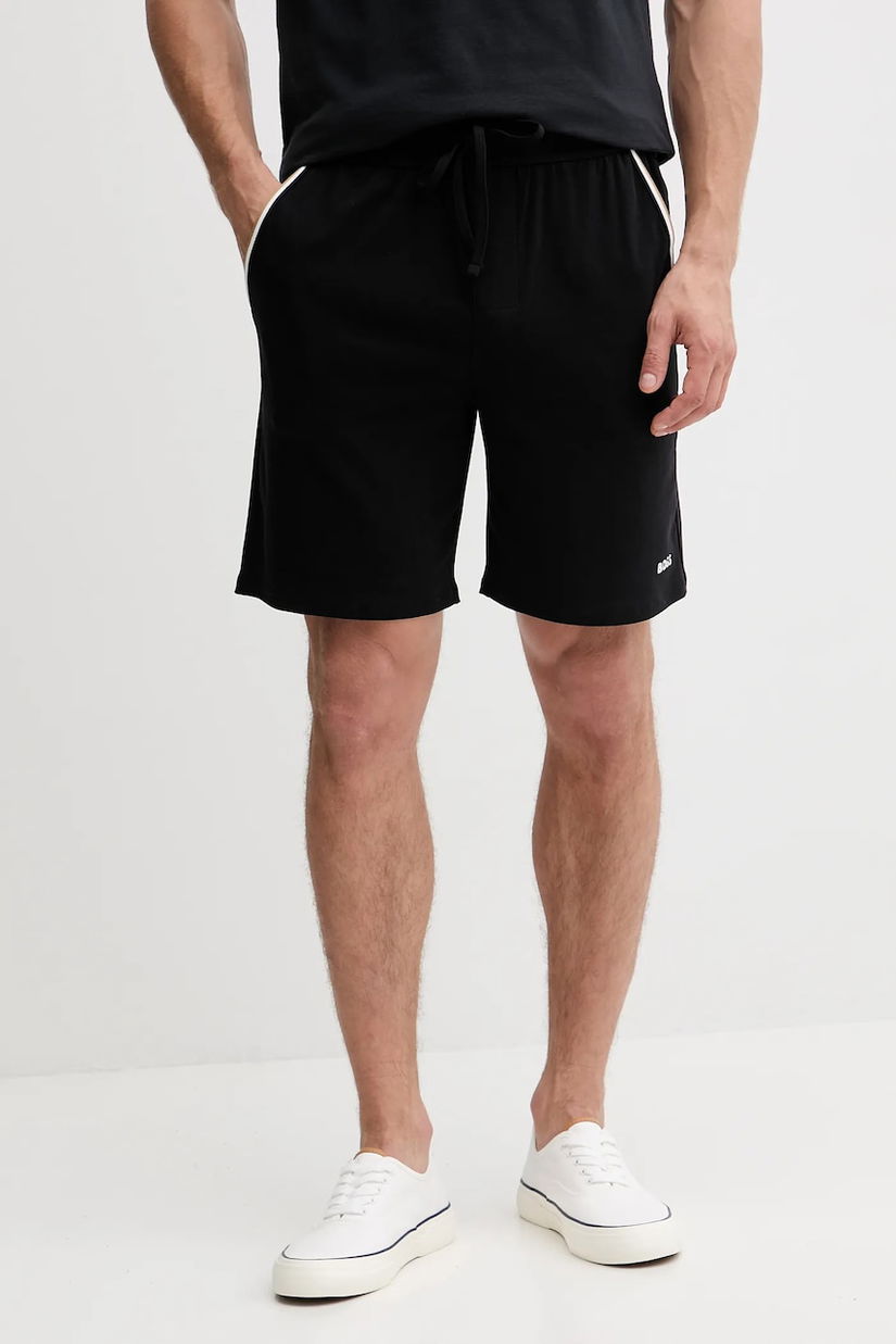 BOSS pantaloni scurți de lounge culoarea negru, 50545942