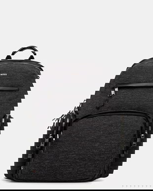 BOSS rucsac culoarea gri, mare, uni, 50548018