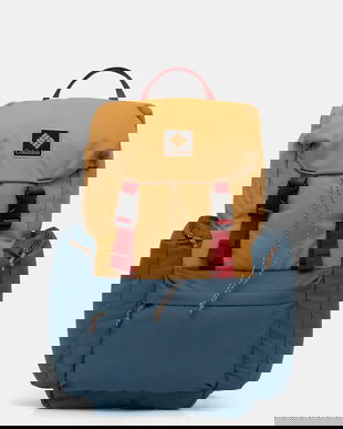 Columbia rucsac culoarea negru, mare, neted, 2094471