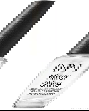 Lac de Unghii Transparent Top Coat - OPI Nail Lacquer Mirror Shine, 15 ml