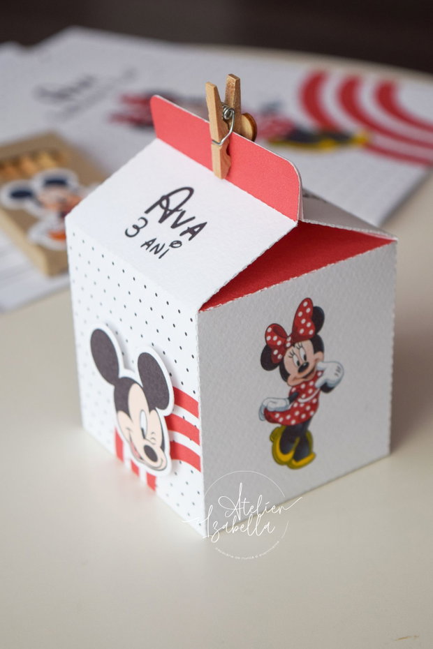 Milkbox Mickey&Minnie Mouse