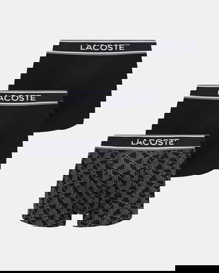 Lacoste boxeri 3-pack
