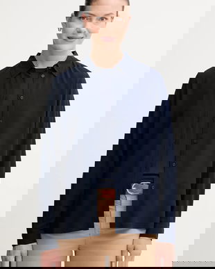 United Colors of Benetton cămașă culoarea roz, cu guler clasic, regular, 5WPWDQ0B0