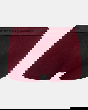 United Colors of Benetton boxeri culoarea bordo, 3OP82X077