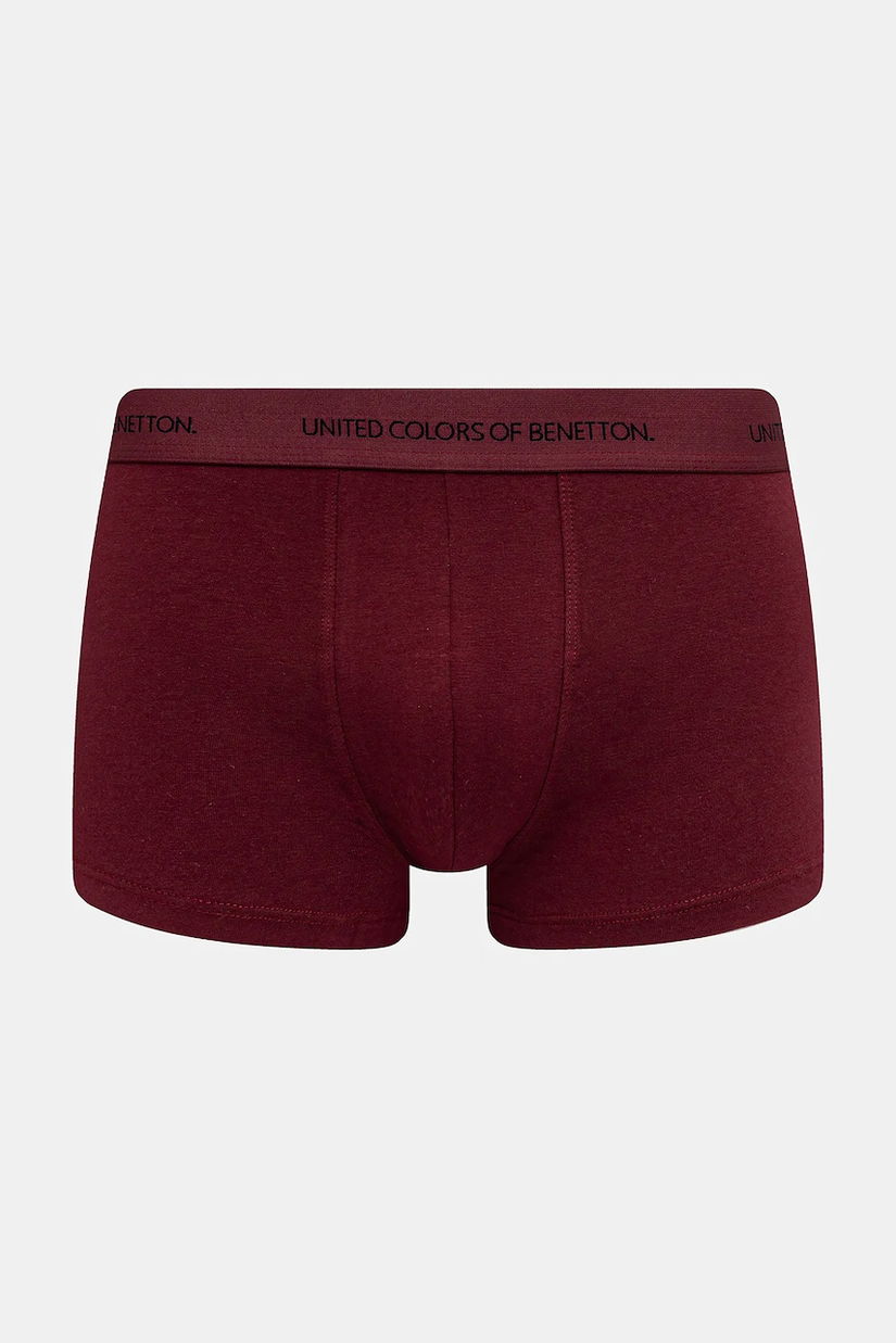 United Colors of Benetton boxeri culoarea bordo, 3OP82X077