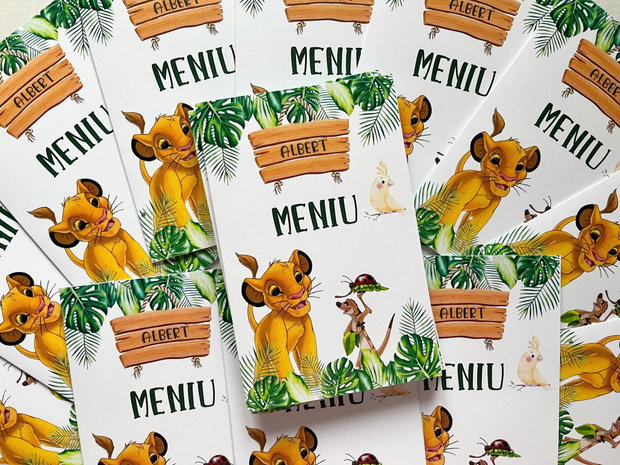 Toppere Simba personalizate