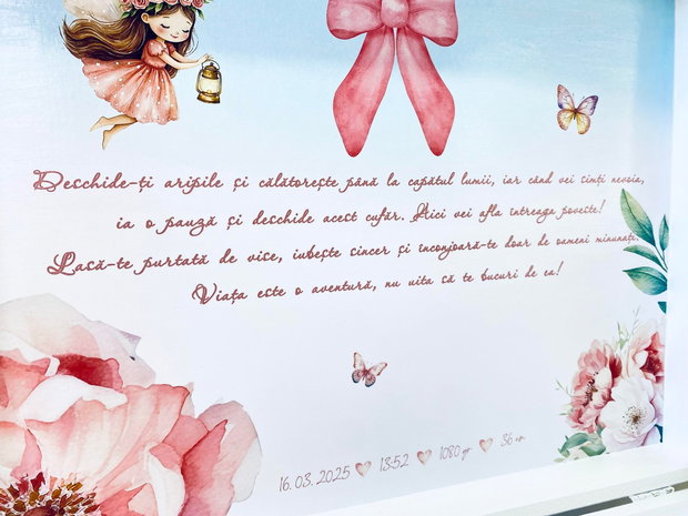 Cutie trusou botez - Zana zanelor