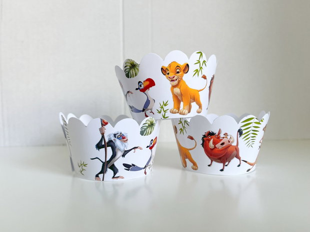 Set toppere tort Simba