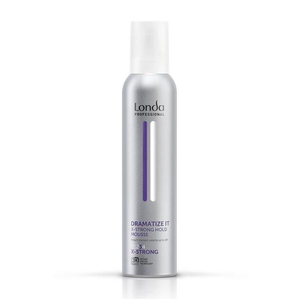 Spuma de Par cu Fixare Foarte Puternica - Londa Professional Dramatize It X-Strong Hold Mousse, 200 ml