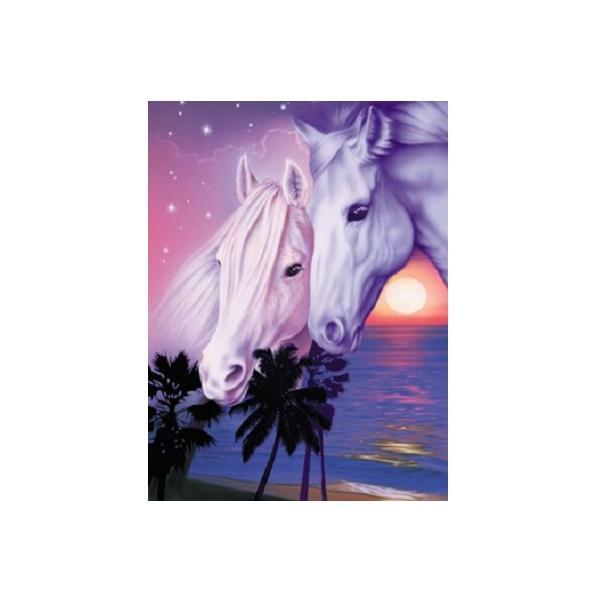 Puzzle 1000 piese, Gilda Belin - Cai indragostiti