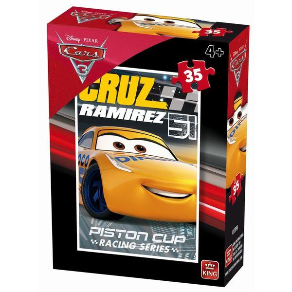 Puzzle 35 piese, Disney Cars 3, Modelul 2