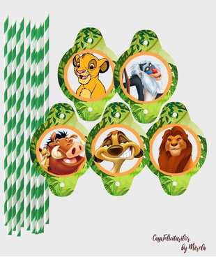 Paie decorate Simba