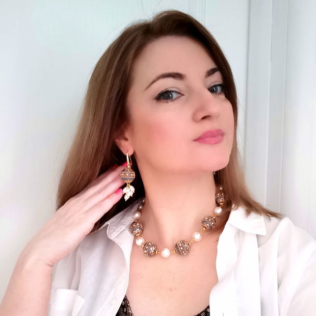 Set Colier și Cercei -  KALILA