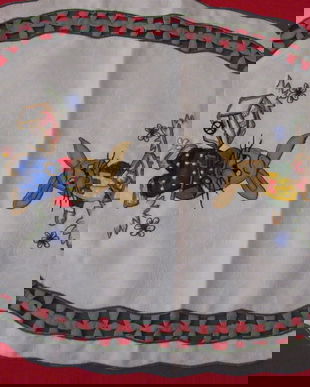 Nou-mileu brodat Paste 48 cm