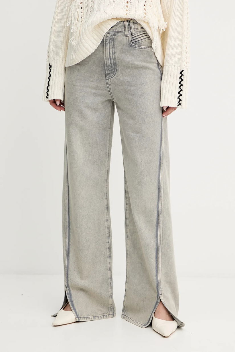 BOSS Orange jeans culoarea gri, 50542436