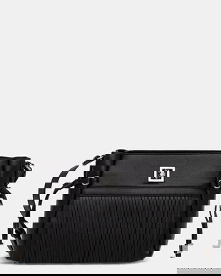 U.S. Polo Assn. poșetă Alba culoarea negru, BIU0B8867WWI