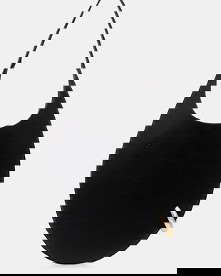 Tory Burch poșetă Pierced Bag culoarea negru, 169181.002