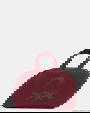 United Colors of Benetton portfard culoarea bordo, 66YT1Y020