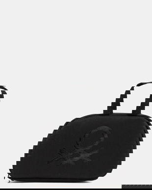 United Colors of Benetton portfard culoarea negru, 66YT1Y020