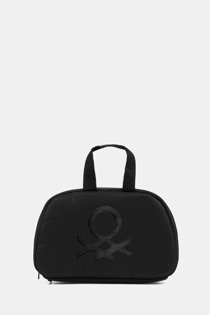 United Colors of Benetton portfard culoarea negru, 66YT1Y020