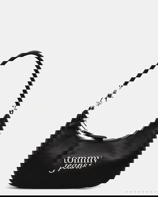 Tommy Jeans poșetă culoarea negru, AW0AW17895