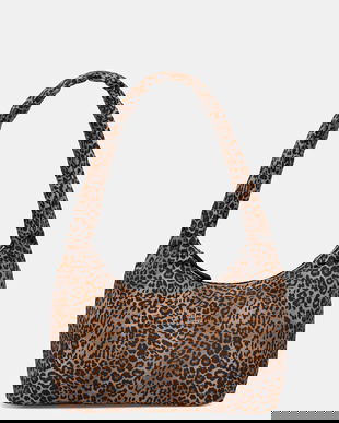 Tommy Jeans poșetă culoarea maro, AW0AW18242