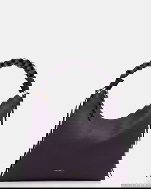 Coccinelle geantă de piele culoarea negru, E1 M50 13 02 01