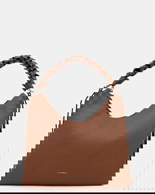 Coccinelle geantă de piele culoarea negru, E1 M50 13 02 01