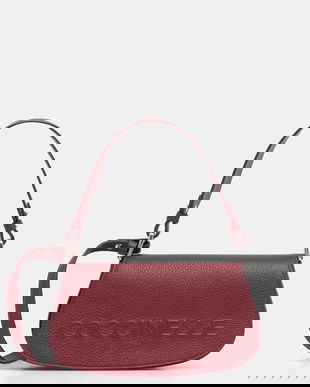 Coccinelle geantă de piele culoarea negru, E5 QBB 52 01 01