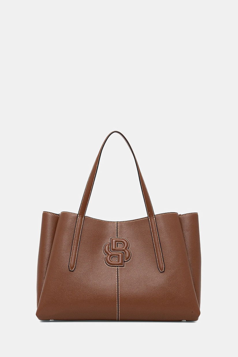 BOSS poșetă culoarea bej, 50535938