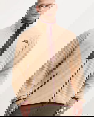 Columbia hanorac fleece Backbowl II Full Zip Fleece culoarea gri, uni, 2090851