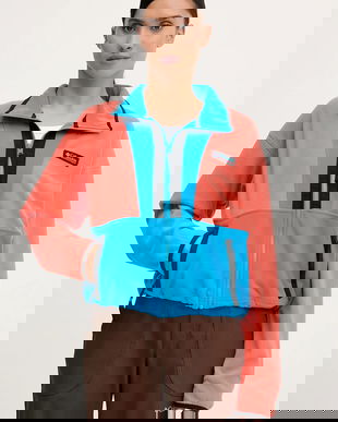 Columbia hanorac fleece Backbowl II FZ Fleece culoarea negru, cu model, 2092163