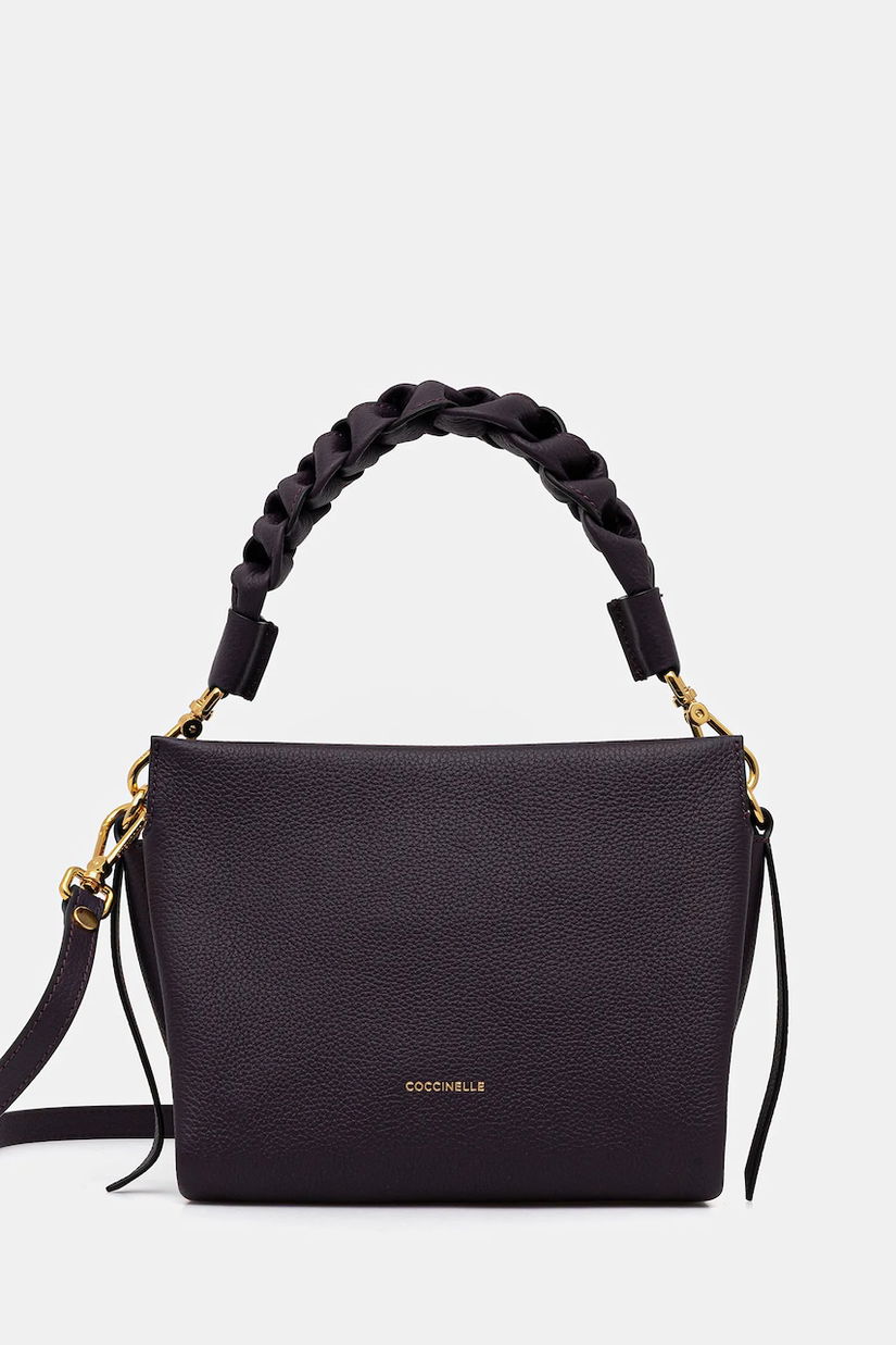 Coccinelle poșetă de piele culoarea negru, E1 M50 58 01 01