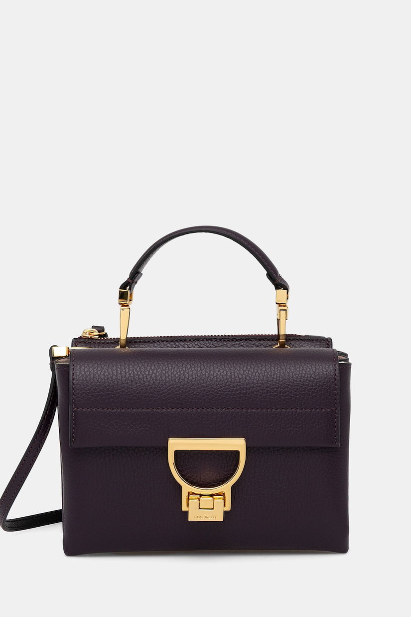 Coccinelle geantă de piele culoarea negru, E1 MD5 55 B7 01