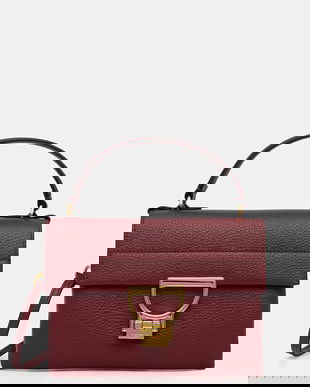 Coccinelle geantă de piele Arlettis culoarea violet, E1 MD5 19 03 01