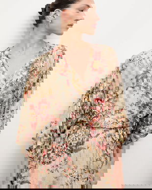 Answear.LAB bluza culoarea bej, modelator