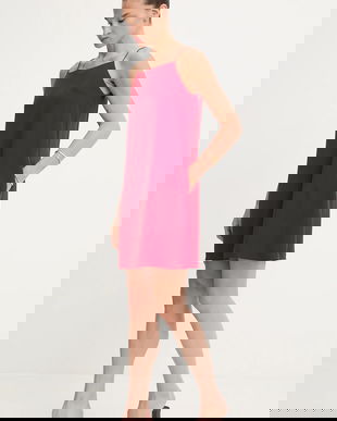 Answear.LAB rochie culoarea rosu, mini, drept