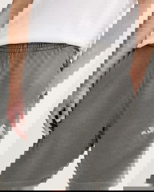 adidas pantaloni scurți din bumbac All SZN culoarea gri, JN0607