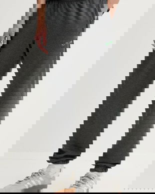 adidas pantaloni de trening din bumbac x Mercedes culoarea gri, melanj, JX8777